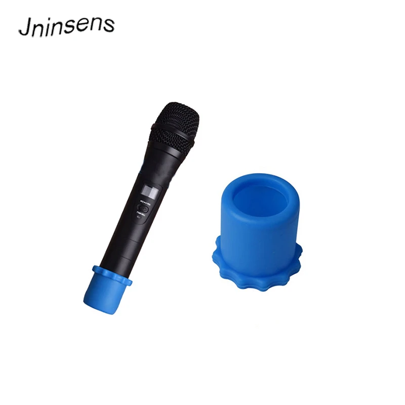 

Microphone Silicone-rubber Anti Slip Roller Ring Handheld Microphone Accessories Protection for Karaoke DJ Microphone