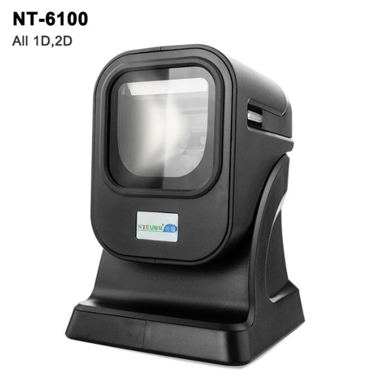 High Quality Laser Desktop 2D Barcode Scanner Omni directional Bar code Reader Flatbed Barcode Scanner for Supermarket High Quality Laser Desktop 2D Barcode Scanner Omni directional Bar code Reader Flatbed Barcode Scanner for Supermarket