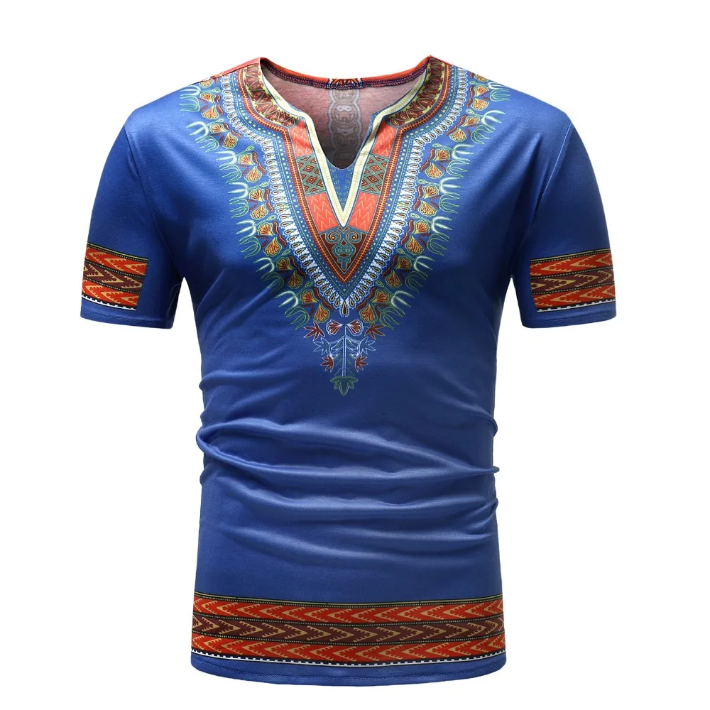 Африканская одежда африканская мужская одежда roupa africana dashiki Мужская Африка v воротник футболка для мужчин нигерийский традиционный одежда