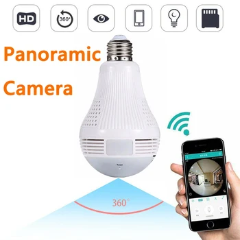 

360 Wifi Mini Camera Espia Kamera Security Home CCTV Surveillance Action Small IP Camara Lampada Micro Camera Video Camcorder