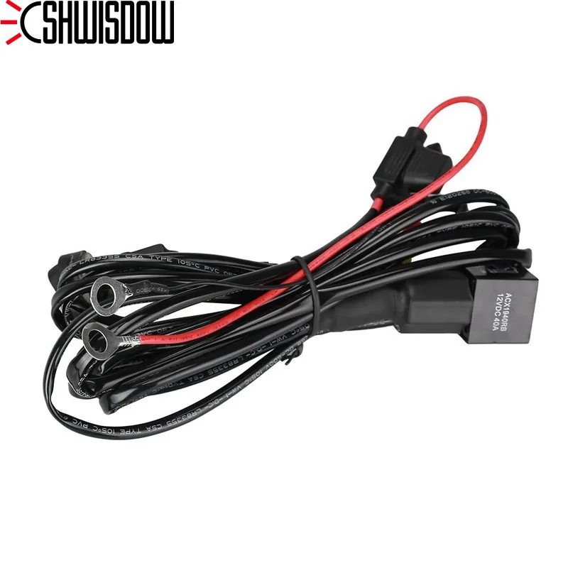 

For BMW R1200 GS /ADV F800GS Motorcycle LED Fog Light Wiring Harness Relay Wire
