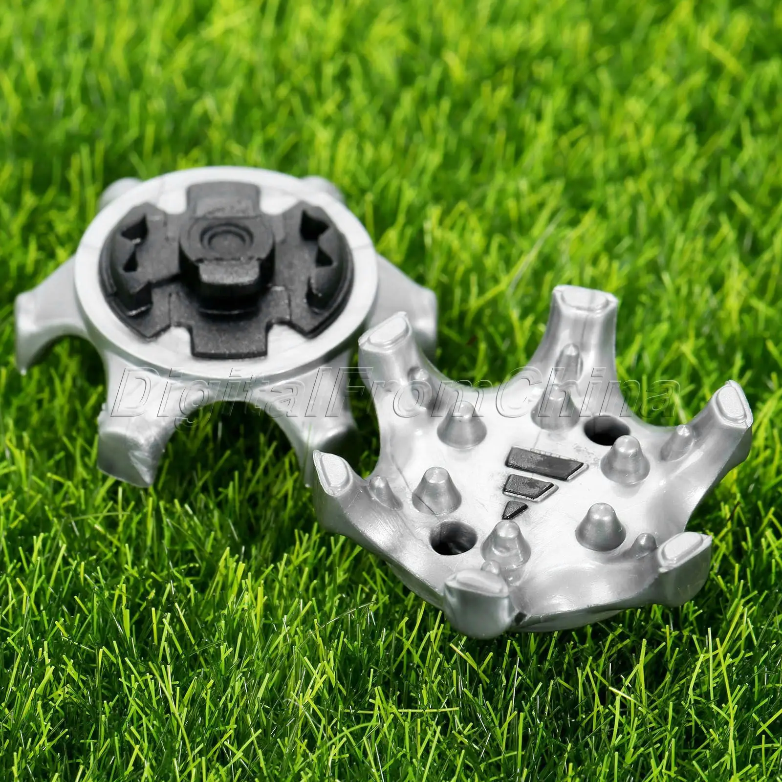 14 قطعة/الوحدة الغولف حذاء المسامير الغولف المسامير المسامير 1/4 بدوره تويست السريع المرابط أحذية المسامير الملحقات أداة استبدال جولف التدريب