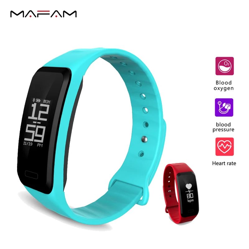Смарт браслет с пульсометром 2018 спортивный трекер фитнес смарт измерением