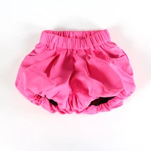 Kawaii штанишки для новорожденных шорты-штаны с карманами хлопок лен треугольник сплошной Bobo Bebe шорты для девочек летние брюки для малышей