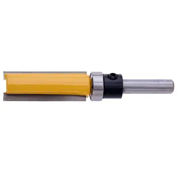 

1pc 1/4" X 1/2" X 38mm Shank Bearing Flush Trim Router Bit Cemented Carbide Edge Cutter Tool For Woodworking Cutting