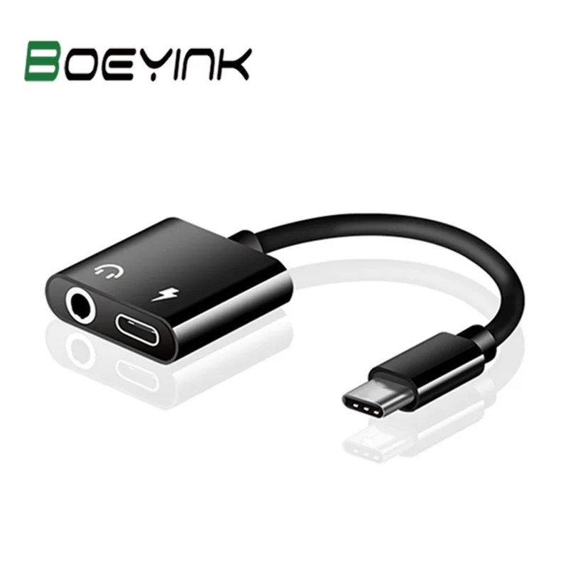 

USB Type C Audio Adapter Type-C To 3.5MM Jack Earphone Audio Converter Cable For Samsung S9 S8 Huawei P30 Pro LG G5 G6 XiaoMi 8