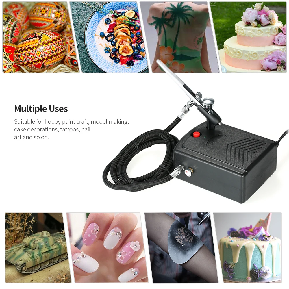 KKmoon-Gravity-Feed-Dual-Action-Airbrush-Air-Compressor-Kit-for-Art-Painting-Nail-Tattoo-Spraying-Air