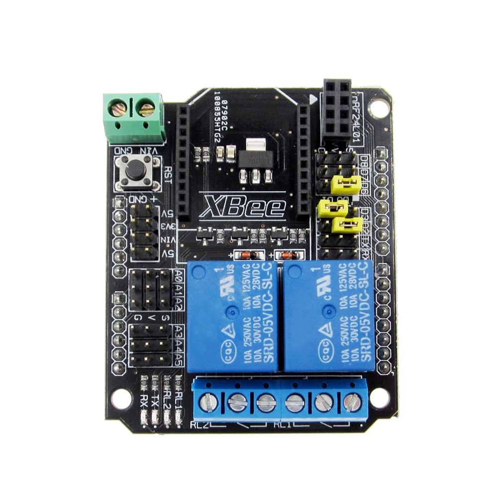 

2 Channel Relay Shield (With XBee/BTBee interface)