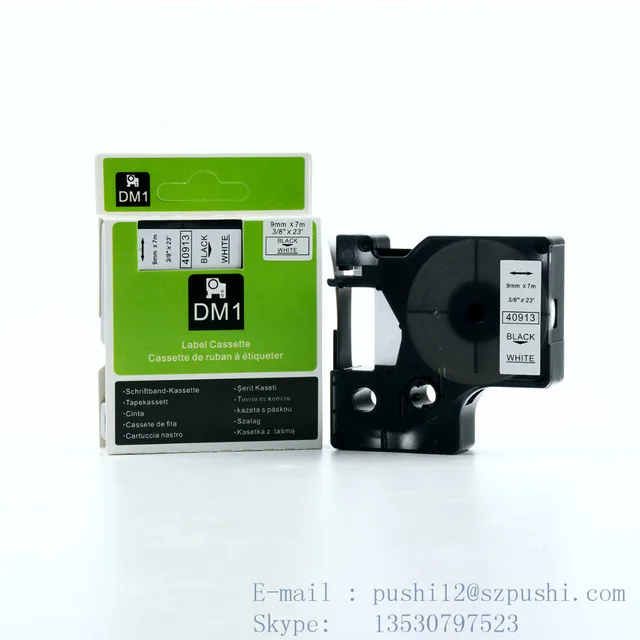 Best Offers 3 pack Cartridge For DYMO Label Printer 40913 Compatible DYMO D1 Label Maker 9MM Best Offers 3 pack Cartridge For DYMO Label Printer 40913 Compatible DYMO D1 Label Maker 9MM