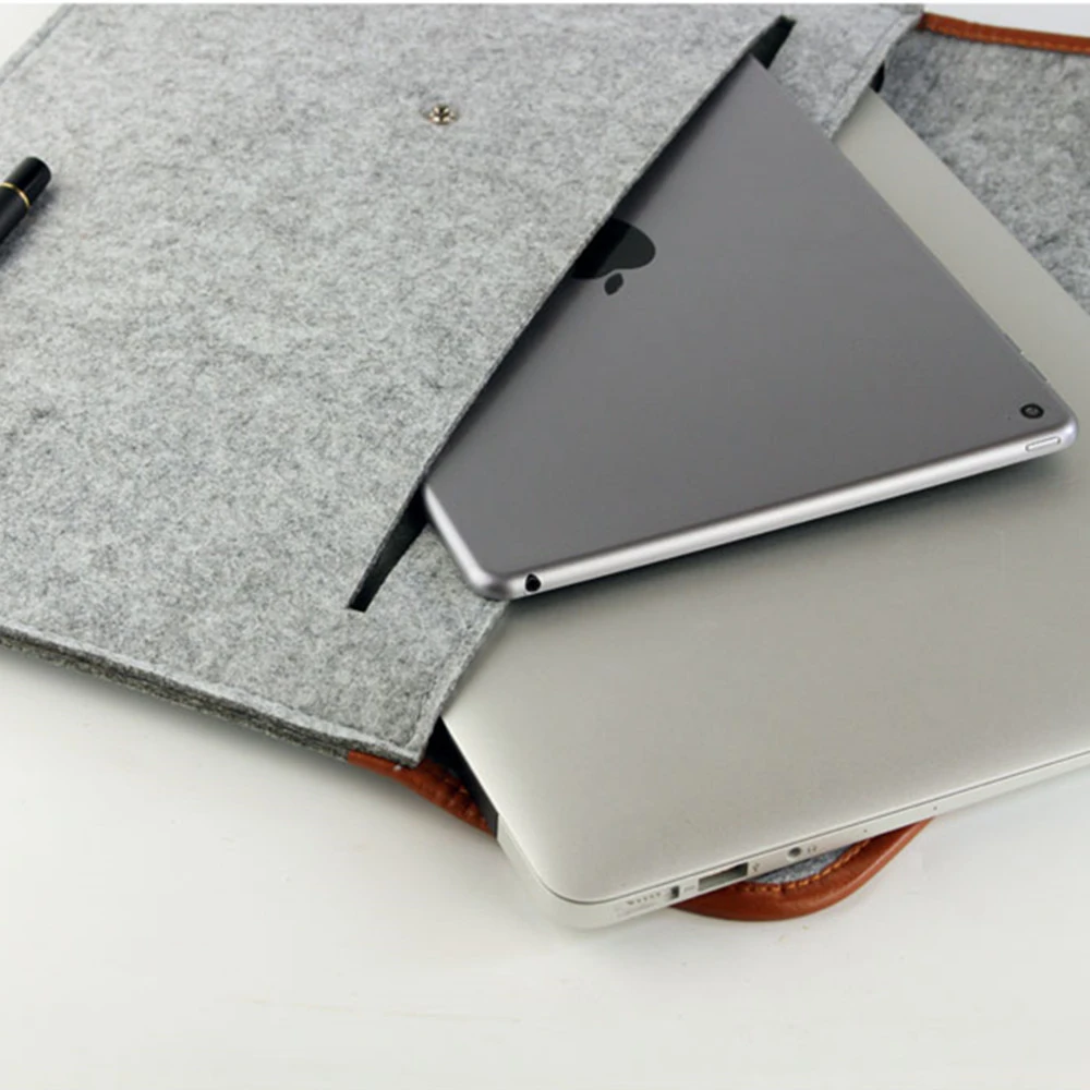 Ноутбук превосходного качества ноутбук Шерсть Войлок рукав сумка для Macbook Air 1" 13" 1" защитный чехол сумка для ноутбука Сумка-вкладыш