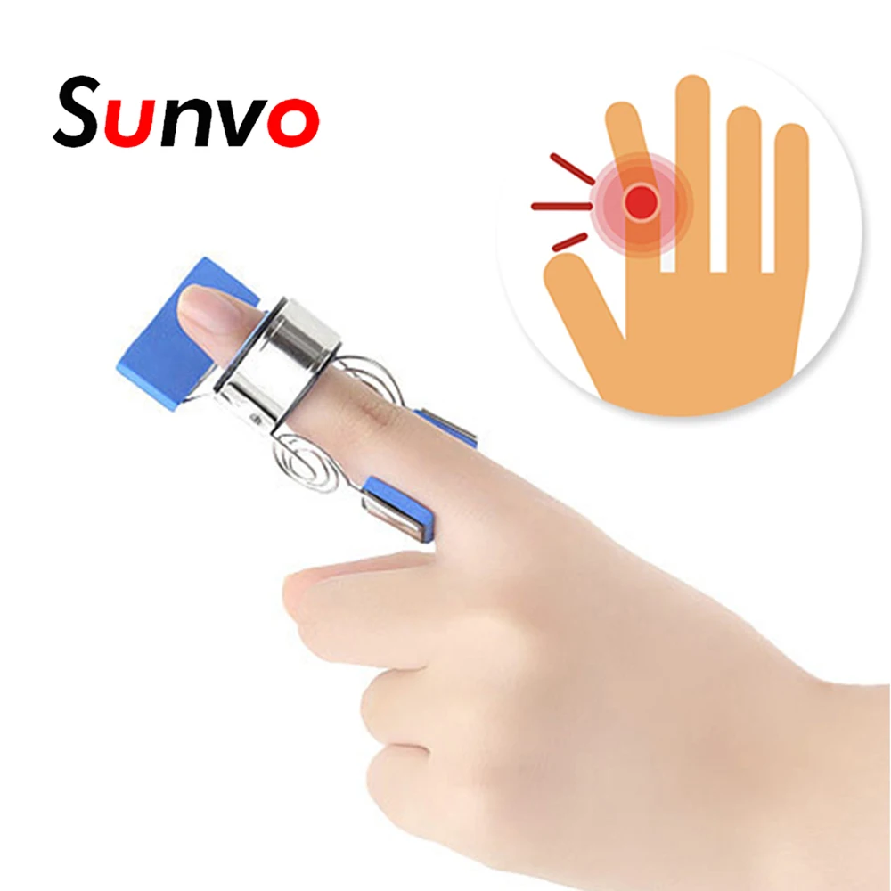 Sunvo пальцевая шина для восстановления костной кости пальцев уход восстановление упражнения медицинская пружинная катушка палец расширение Ортез вставки