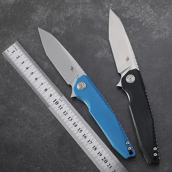 

CH3004 authentic D2 steel ball bearing tumbling folding knife outdoor camping self-defense tool G10 handle tactical pocket EDC