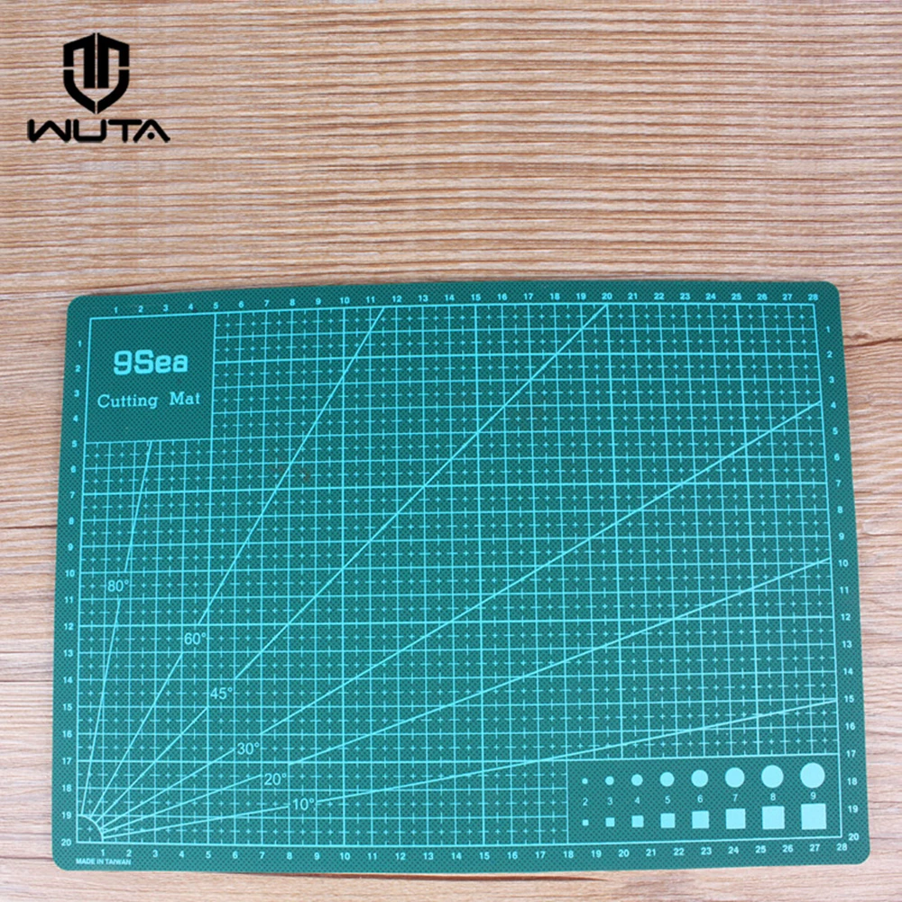 

High Quality A4 Leather craft Cutting Mat Non Slip Quilting Printed Double Sided Grid Lines Made In TaiWan