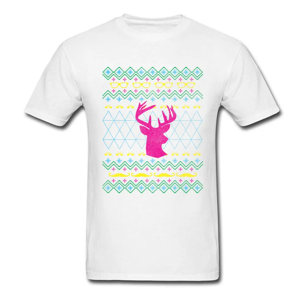Ugly Hipster Sweater Neon_white