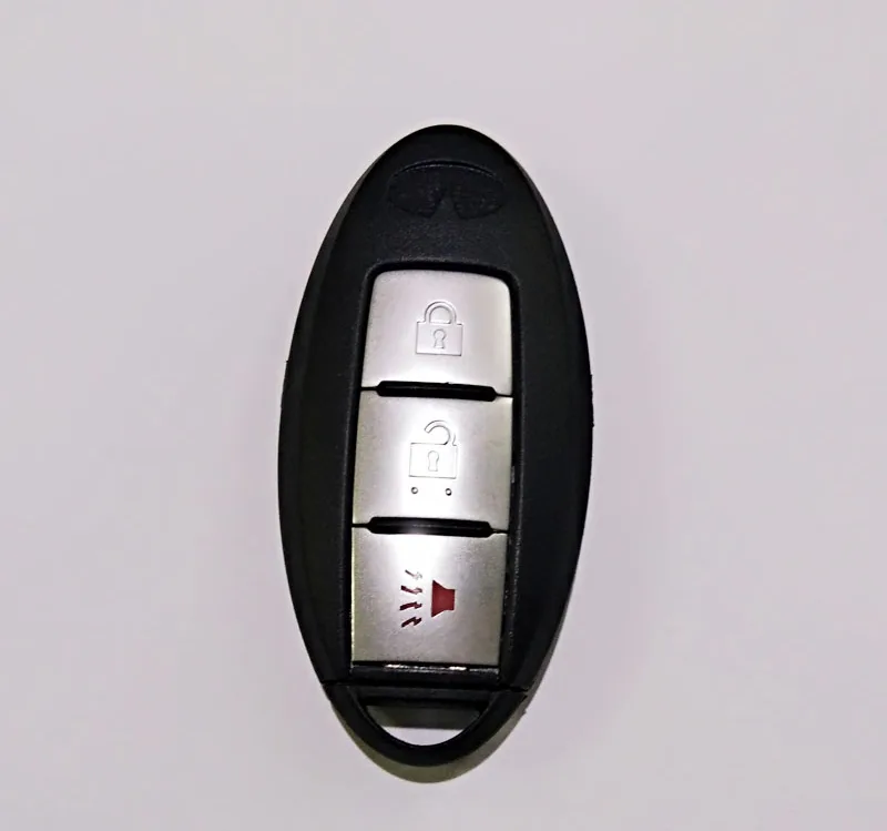 

Keyless Entry 3 Buttons Smart Remote Control Key Shell Case For Infiniti G25 G37 M25 M37 Fob Key Cover (New Models)