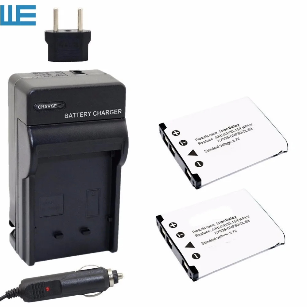 2x Li-40B Li-42B Li40B Li42B Battery+Charger for Olympus D-630 D-720 D-725 IR-300 FE-20 FE-150 FE-160 FE-190 FE-220 FE-230. | Электроника