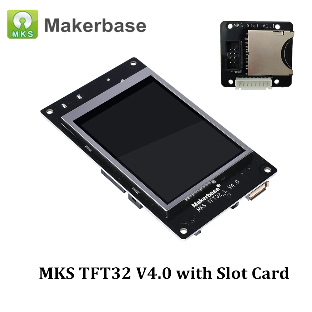 

3D Printer Parts MKS TFT32 V4.0 Smart Controller Display 3.2" Touch Screen with MKS SD Slot Expansion Board for Smoothieboard