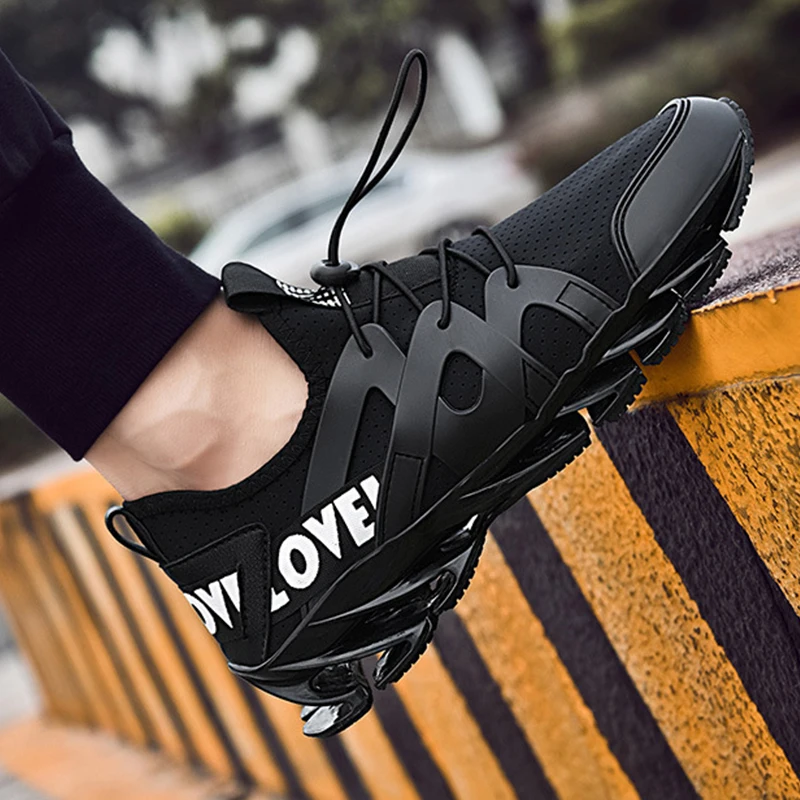 2018 Time-limited Breathable Running Shoes For Man Lightweight Summer Outdoor Sports Comfortable Baskets Homme Chaussure Sport 