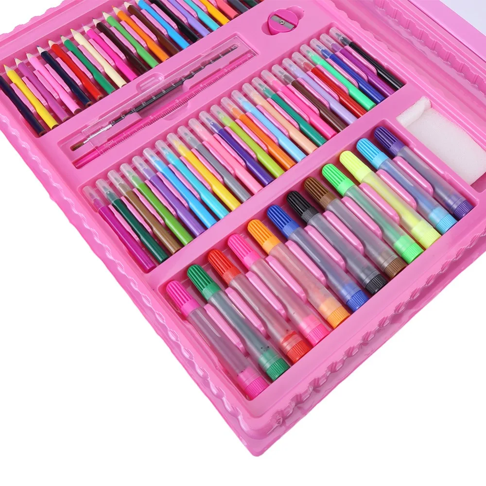 Наборы карандашей и фломастеров в чемоданчике. Набор «художник». Набор карандашей для рисования для детей. Большой набор для рисования. Набор карандашей для рисования для детей.