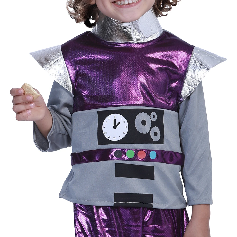 Eraspooky/костюм на Хэллоуин для малышей, астронавт, костюм робота в стиле ретро, костюм робота для мальчиков, карнавальный костюм