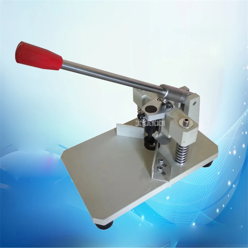 

With a Presser Foot Knife Round Knitting Machine Manual Cut Round Angle Machine Album Business Card With Double Knife R6, R10