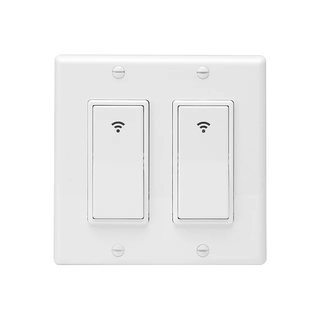For Fan Light Smart Switch Light WiFi Wireless Remote Control In Wall