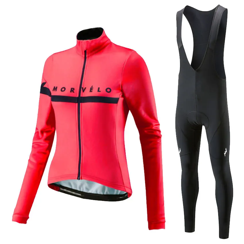 4 Morvelo, осень, длинный рукав, Pro, для велоспорта, Джерси, для женщин, для гонок, велосипедная одежда, спортивная одежда, Ретро стиль, одежда для велоспорта, Майо, униформа - Цвет: 4