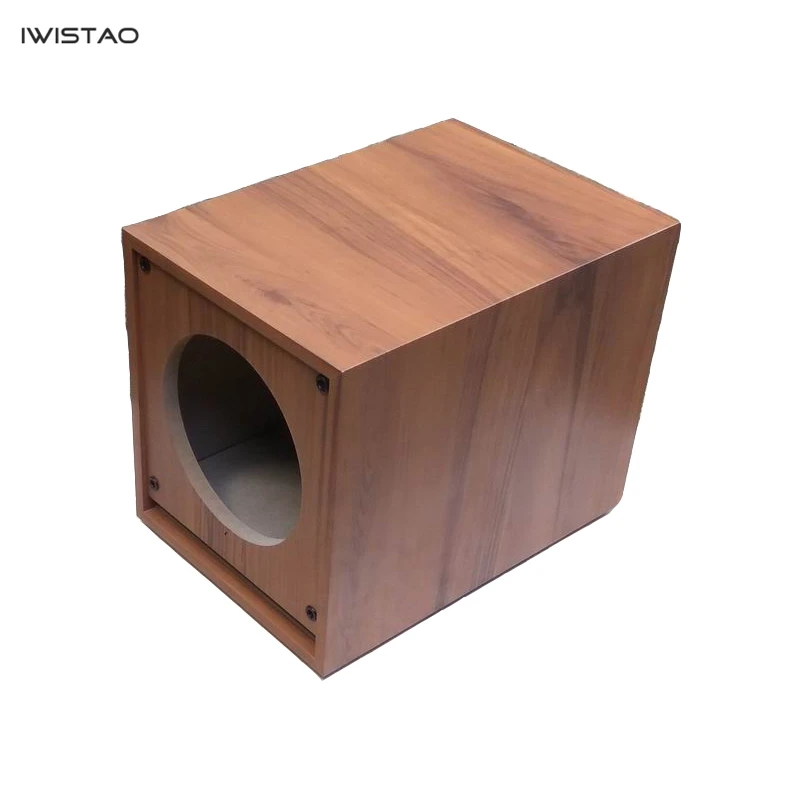 IWISTAO HIFI 8 дюймовый сабвуфер пустой шкаф Пассивный деревянный корпус для динамика