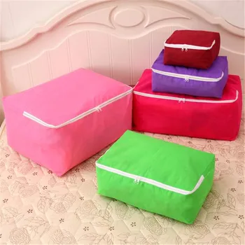 

Big Size Nonwovens Desktop Quilt Quilt Storage Organizer Sundries Storage Box Cabinet Underwear Storage Basket