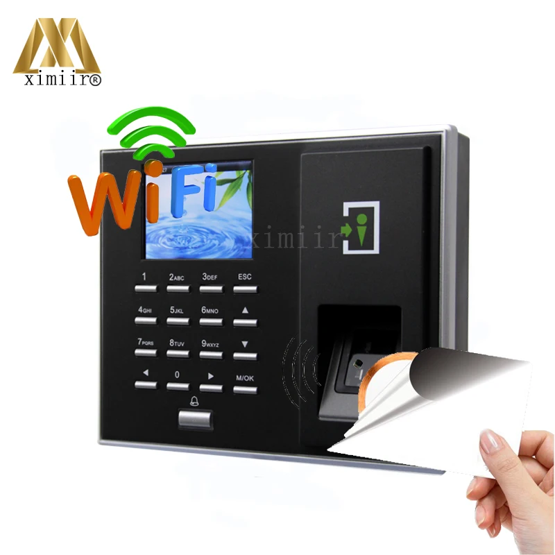

New Arrival ZK F2S Biometric Fingerprint Access Control And Time Attendance System Smart Card Reader WiFi And 13.56MHZ MFIC Card