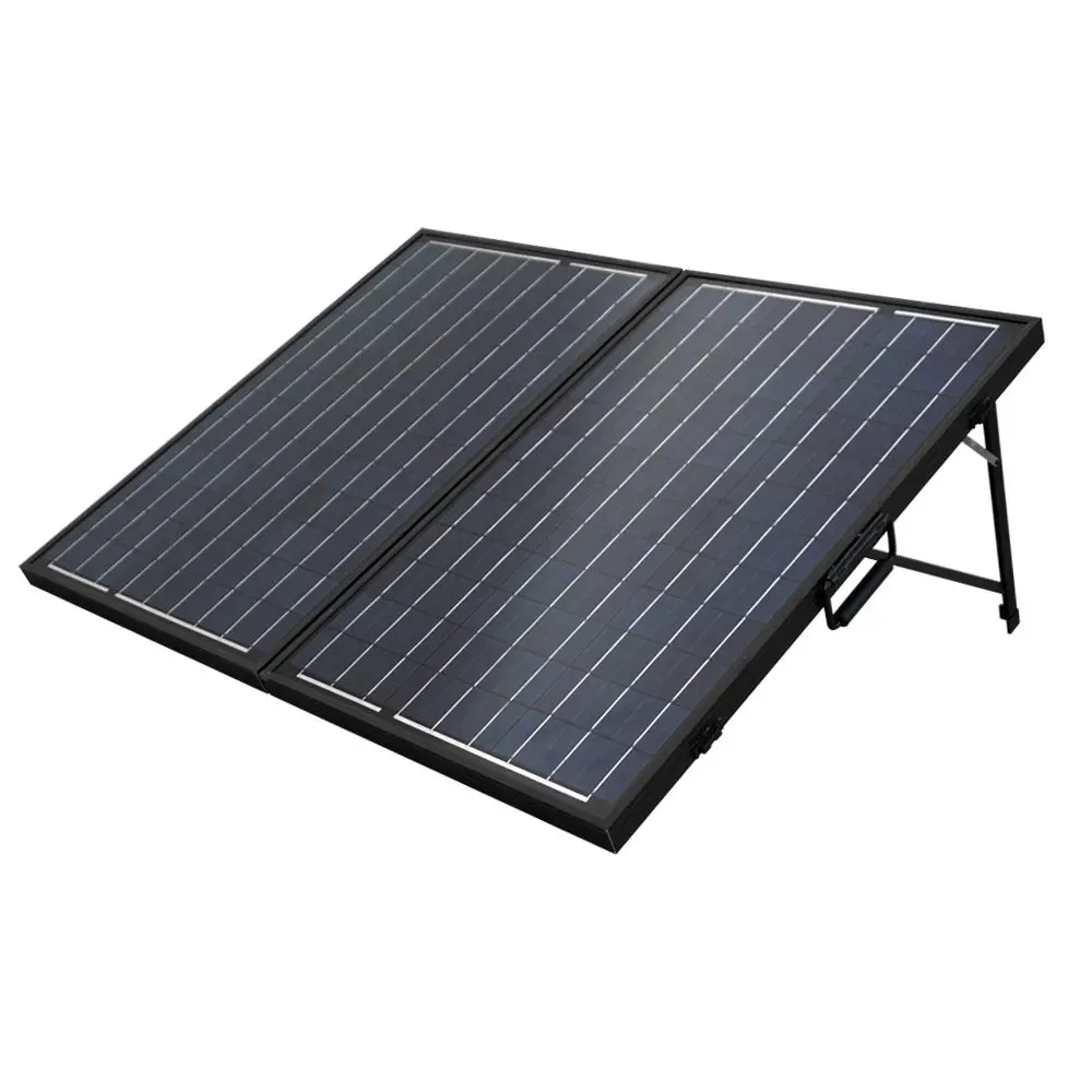

100W Poly Folding Solar Panel Cell for charge 12V battery RV Boat Camping solar energy system Polycrystalline solar panel