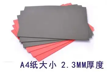 

Laser Rubber Sheet Trodat 297*210*2.3mm A4 Size Dark Grey Color For Laser Engraving Machine Rubber Pad Dark Light Grey Orange