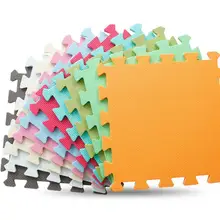 Marjinaa 6 шт./компл. детская пена EVA головоломки игровой коврик/детские игрушки, ковер для детей блокируя упражнение напольный Плитки