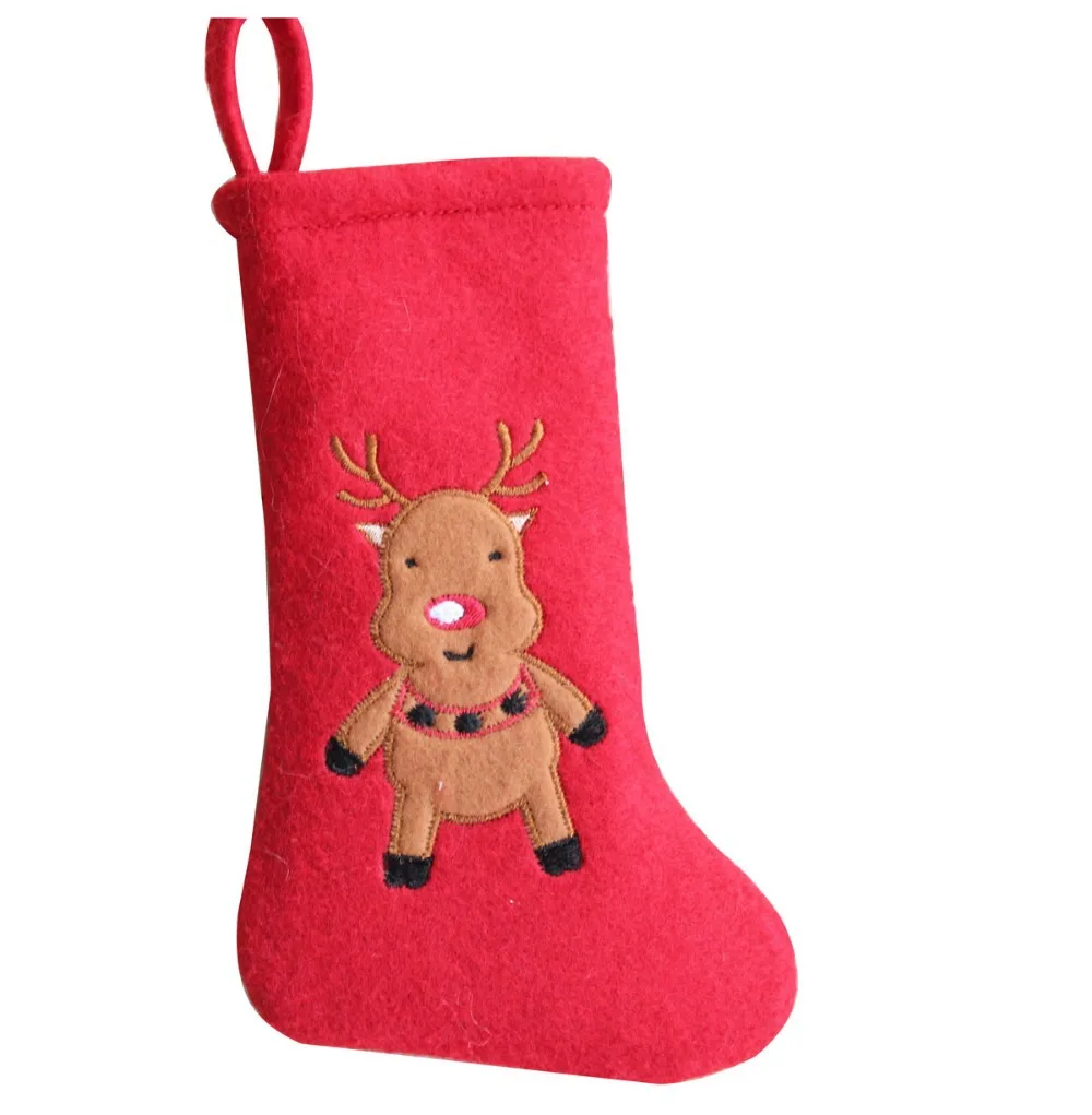 Free shipping MINI Christmas Stocking Gift Christmas Stocking