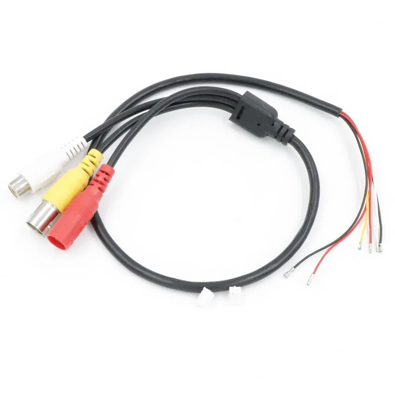 CCTV Camera Video Cable With DC Input + BNC output + Audio output For