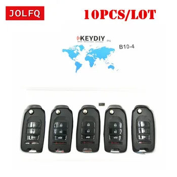 

10pcs KD B010-3+1 New KEYDIY Original KD900/KD900+/URG200 Key Programmer B Series Remote Control For Honda Car Key B10-4 4Button