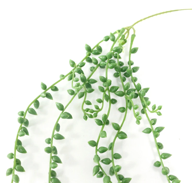 JAROWN Simulation Succulent Plants Artificial Lover Tears Green Rattan Wall Hangings Home Garden DIY Wedding Party Leisure Decor (17)