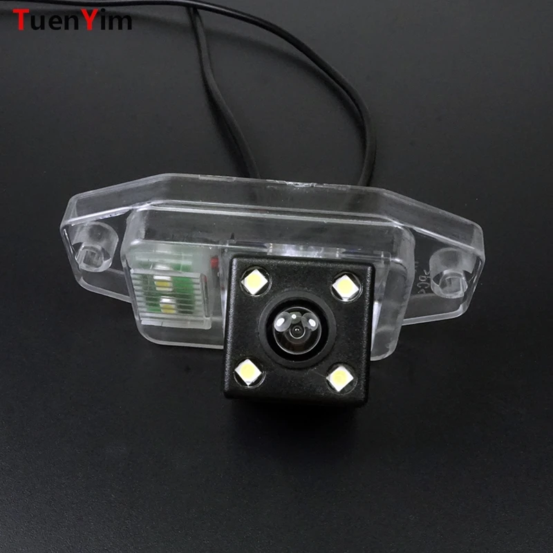 

For Toyota Land Cruiser Prado FJ80 Night Vision Car Rear View Backup Camera With 4LEDS wire wireless parking kit