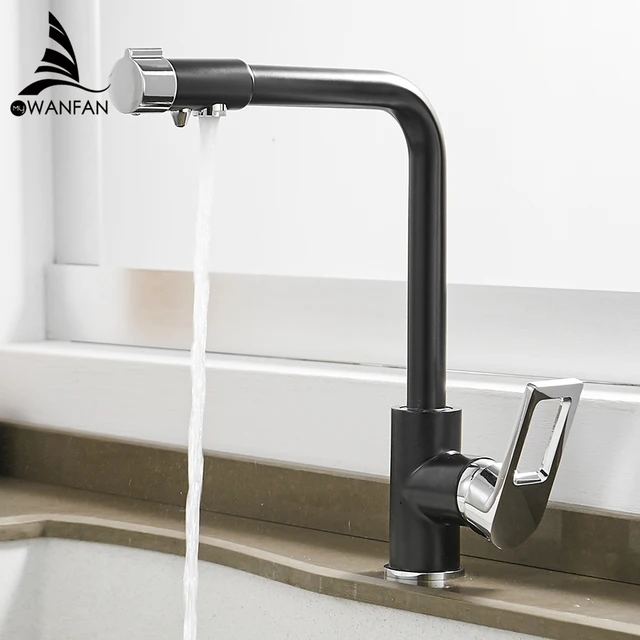 Special Offers Waterfilter Taps Kitchen Faucets Brass Mixer Drinking Kitchen Purify Faucet Kitchen Sink Tap Water Tap Crane For Kitchen WF-0189