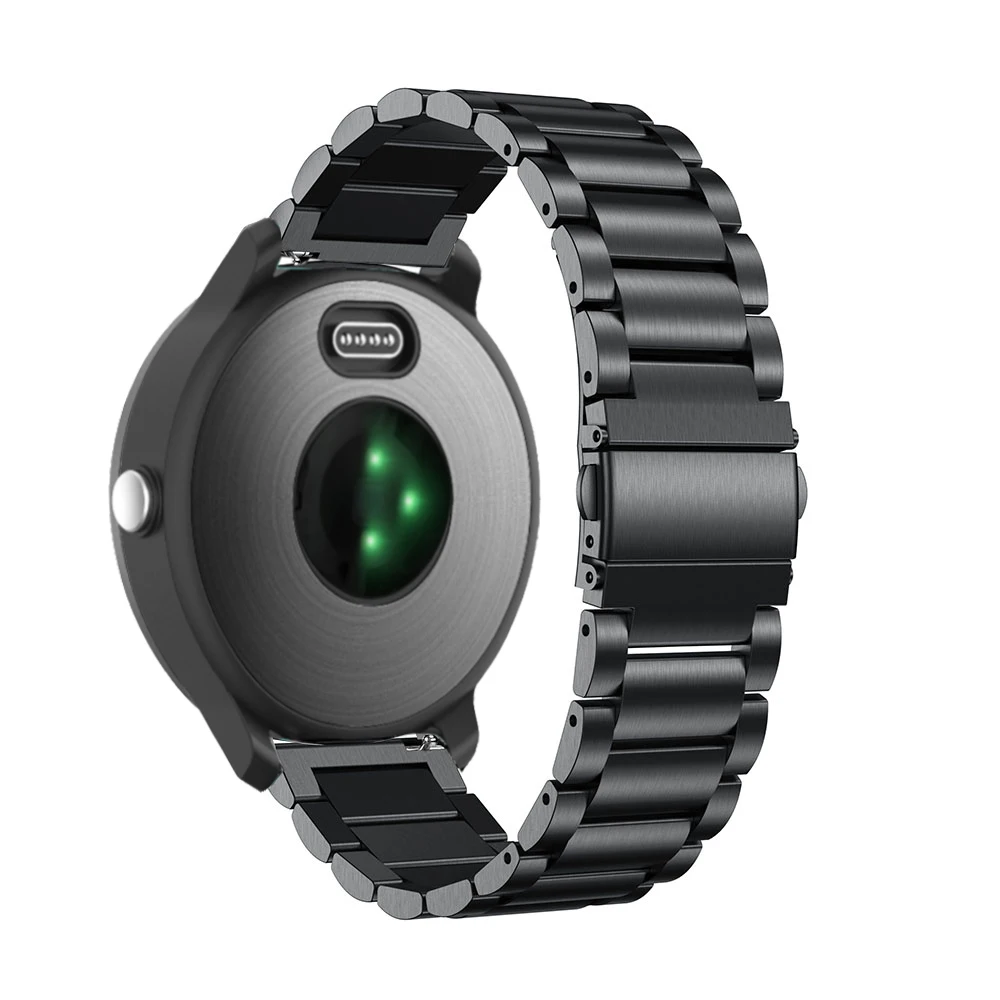 20 мм ремешок для часов из нержавеющей стали браслет Garmin Vivoactive 3 сменный
