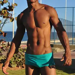 2019 летние мужские пляжные шорты модные однотонные сексуальные шорты пляжный стиль Размер M-2XL