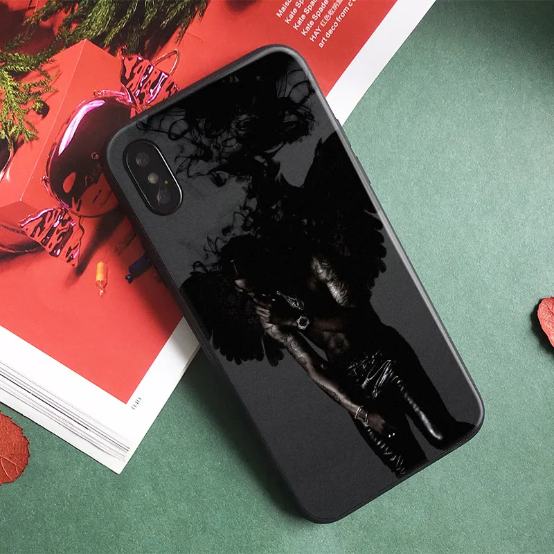 

Travis Scott Black style soft silicone TPU Phone Case cover Shell For Apple iPhone 5 5s Se 6 6s 7 8 Plus X XR XS MAX