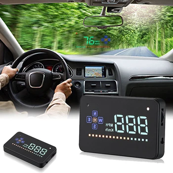 

Car HUD Head UpAuto Electronic Voltage Alarm Display Overspeed Warning System Projector Windshield
