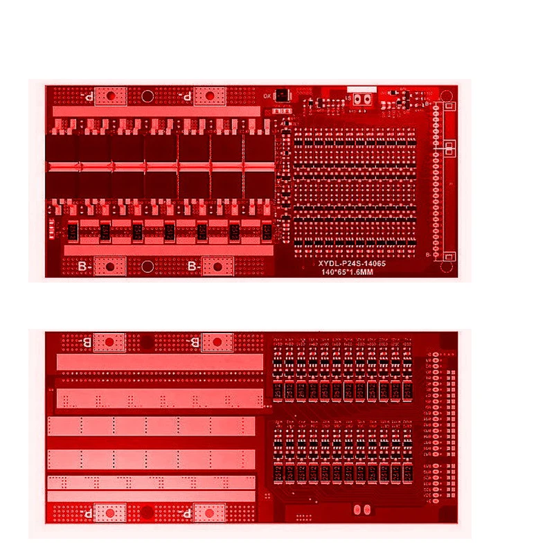 17S 21S 20S 24S литий-ионная Lipo Lifepo4 литиевая батарея Защитная плата BMS PCM с балансом 60 в 64 в 72 в 60A сотовый пакет общий порт