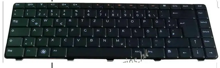 Новый Ноутбук клавиатура для Dell Inspiron M4010 N4010 N4020 N4030 M5030 N5030 QWERTZ