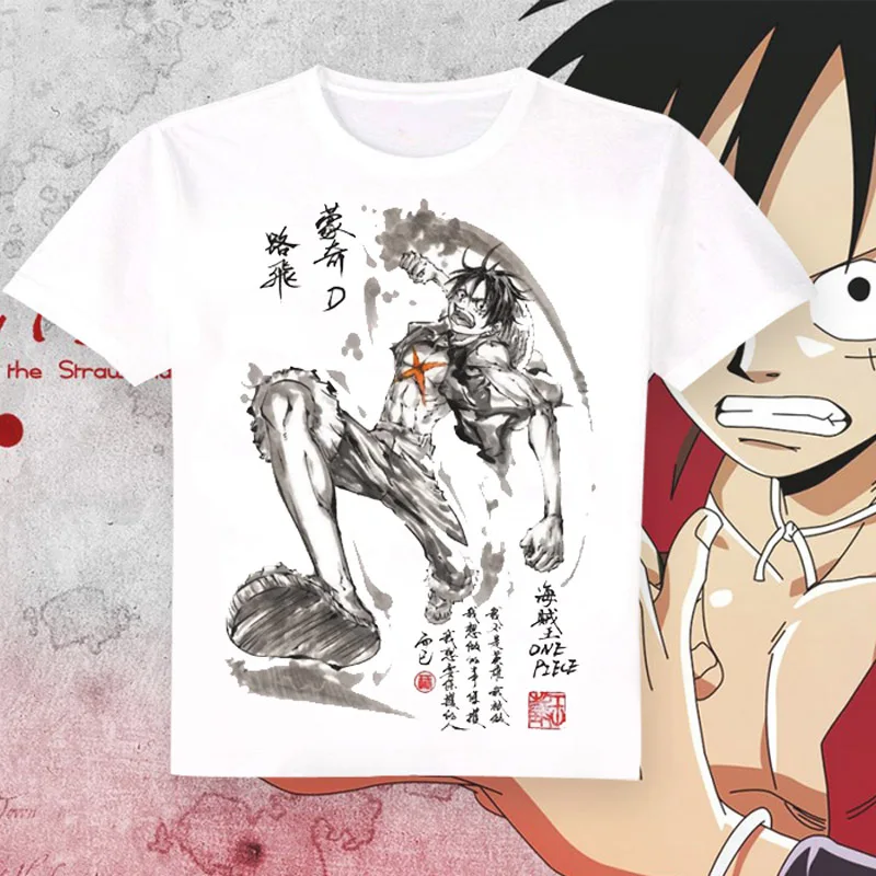 Oceanografiapucv 安い 新しい夏アニメtシャツワンピースルフィコスプレtシャツ水墨画トップス 通販 価格 Oceanografiapucv 安い 新しい夏アニメtシャツワンピースルフィコスプレtシャツ水墨画トップス 通販 価格