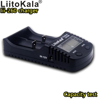 

Liitokala lii-260 LCD 18650/26650/18500/16340/18350/14500/10440/17500 battery charger, lithium battery capacity test