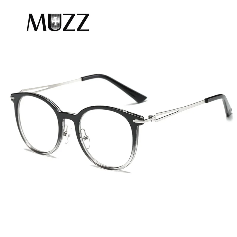 MUZZ новые модные женские очки класса оправа градиентные ретро очки оправы по рецепту для мужчин очки оптические оправы близорукость