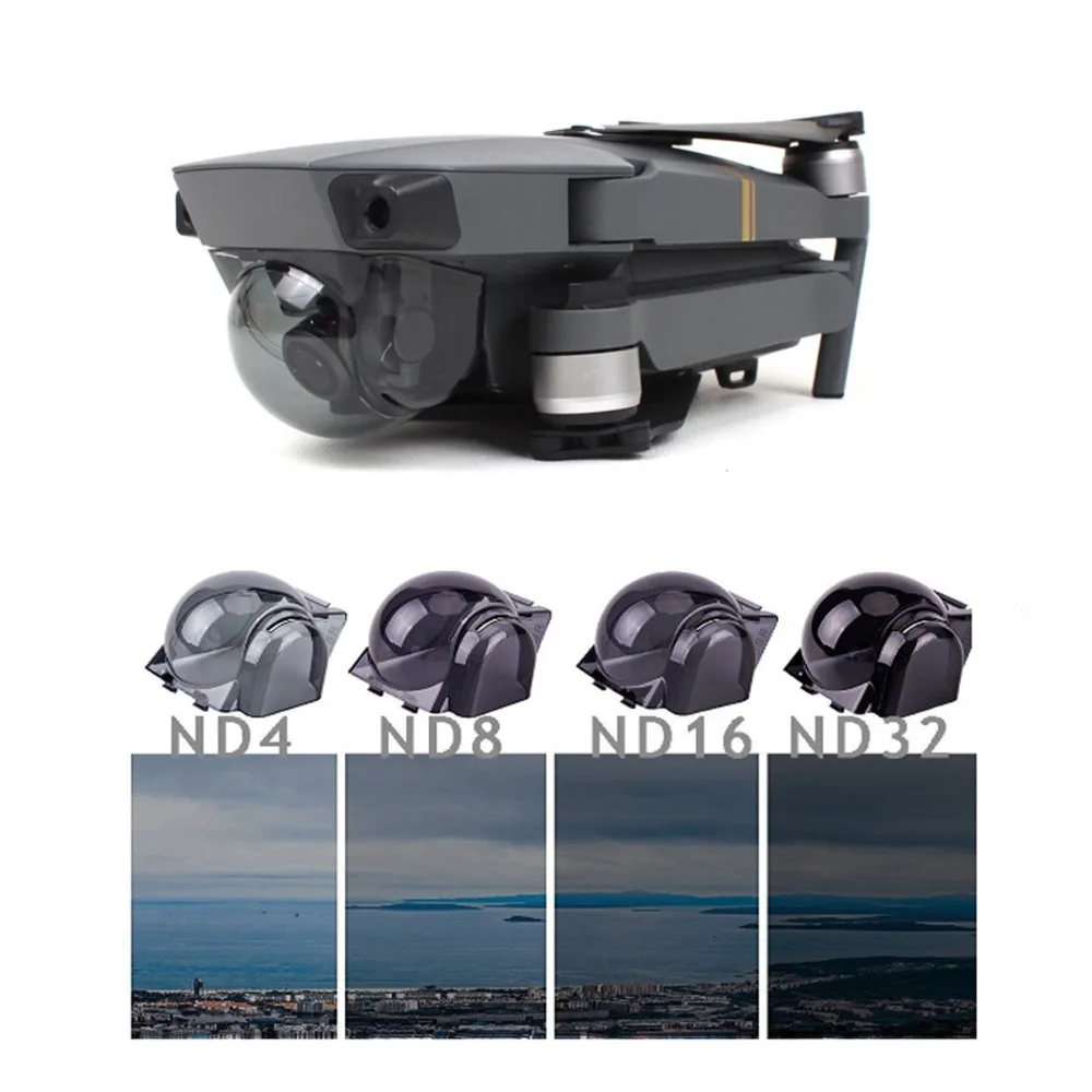 Набор фильтров для объектива MCUV ND4 ND8 ND16 ND32 1 шт. аксессуары дрона DJI Mavic PRO|set|set kitset