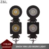 Luz LED de trabajo de 10W, 12V, 24V, 2 pulgadas, Mini coche, camión, ATV, motocicleta, 4x4, 4WD, faro antiniebla, indicador de bicicleta ► Foto 1/6